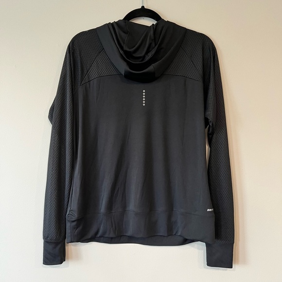 Nike Women’s Dri-FIT Black Performance Hoodie - Picture 4 of 6